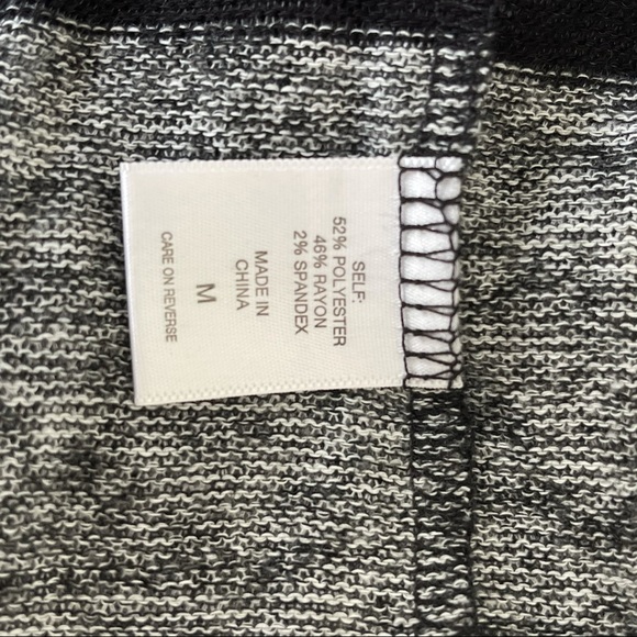 New York & Company Striped Open Front Maxi-length Cadigan Size M - Picture 5 of 5